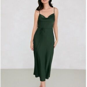 Park & Fifth Sullivan Dress Dark Olive